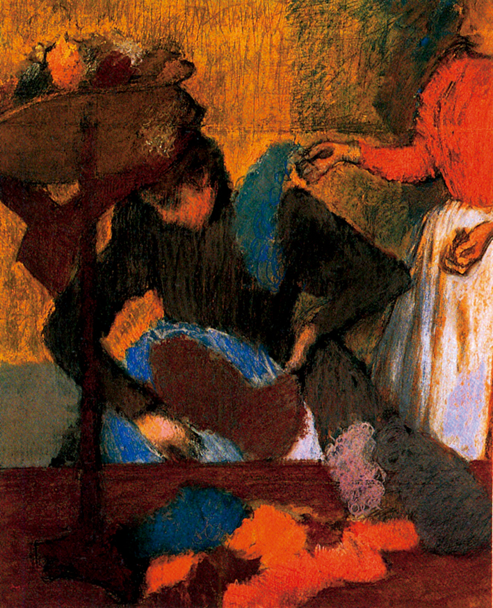  埃德加·德加 Edgar Degas—— 女帽店 (2)